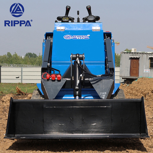 Rippa China Factory <span class=keywords><strong>Loader</strong></span> Hersteller Neuer Mini-Kompakt lader 1 Tonne 1,2 Tonnen Kompakt lader mit 4-in-1-Schaufel - Product Image 5