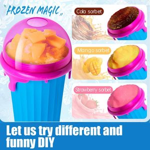 Vaso de Silicona de Doble Capa para Hacer Slushies, con Logotipo Personalizado, con Pajita y Cuchara - Product Image 2