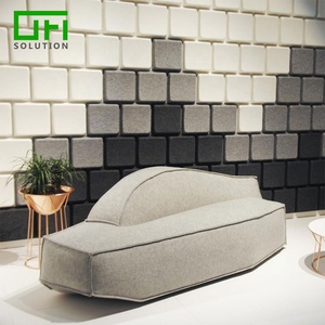 Cách Ly Âm Thanh Vật Liệu Tái Chế Polyester Acoustic Cảm Thấy Vật Nuôi Board Âm Thanh Hấp Thụ Acoustic Tấm Tường - Product Image 4