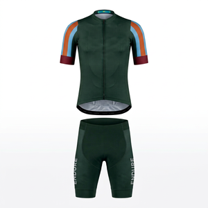 Traje de Ciclismo para Hombre, Nuevo Diseño y Cómodo, Jersey Deportivo con Tirantes, Conjunto para Ciclismo de Carretera, Ropa Deportiva de Alto Rendimiento - Product Image 1