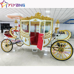 Fabricante de Carruajes Reales, Vehículo <span class=keywords><strong>para</strong></span> <span class=keywords><strong>Bodas</strong></span>, Vagón Turístico, Carruaje Eléctrico sin Caballos - Product Image 4