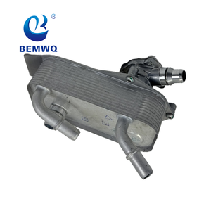 BEMWQ 17217529499 17217551647 refroidisseur d'huile moteur en aluminium pour <span class=keywords><strong>BMW</strong></span> E87 E88 E82 E90 E93 E84 E92 N46 120i 318i 320i <span class=keywords><strong>sDrive</strong></span> 18i - Product Image 2