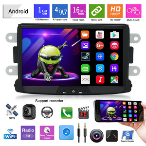 Autoradio 8 pouces pour RENAULT Duster <span class=keywords><strong>Dacia</strong></span> Duster <span class=keywords><strong>Sandero</strong></span> Logan Électronique automobile Radio de <span class=keywords><strong>voiture</strong></span> Android BT - Product Image 3