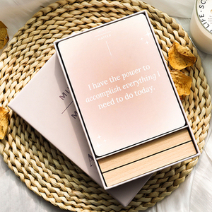 Ensembles de cartes d'affirmation positive de l'esprit de la matière d'impression de conception personnalisée pour l'âme - Product Image 1
