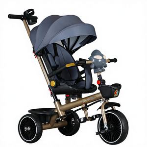 Vélo pliant 4-<span class=keywords><strong>en</strong></span>-1 pour enfants, best-seller d'usine, poussette abordable pour bébé, adapté aux enfants de 0 à 13 ans - Product Image 2