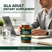 Huile d'onagre pressée à froid en gélules, riche en GLA (acide gamma-linolénique), complément alimentaire pour le bien-être féminin, disponible en version Halal