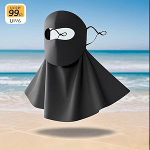 Maschera Solare Traspirante in Nylon per Viso e Collo, Protezione UV Completa, Ideale per Ciclismo Estivo e Attività all'Aperto - Product Image 6