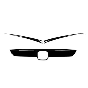 Parrilla Delantera Welta en Negro Brillante, Estilo Deportivo, Kit de Carrocería para Auto de Carreras con Enganche de Remolque para Accord 10.ª Generación 2022 - Product Image 2