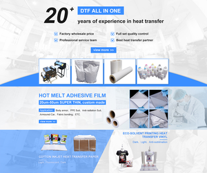 Unewprintペットキャリアシートホットフィックス粘着転写紙テープビニール - Product Image 5