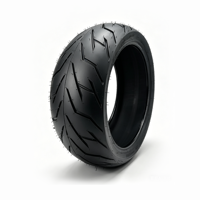 Ban Belakang Tubeless 180/50-14 Lebar Daya Cengkeram Tinggi untuk Skuter Listrik Kecepatan Tinggi