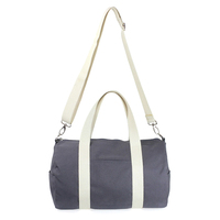 Sac de voyage en toile zippé pour femme, pliable, pour la gym, le sport, les escapades, les week-ends, les courses, sac de voyage pliable pour la nuit