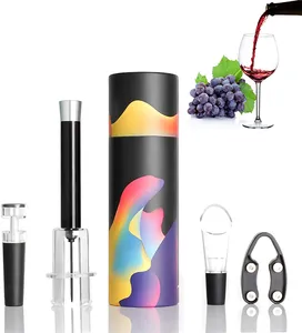 Pompa A Vite Out Strumento di Vino Regalo Accessorio di Pressione Dell'aria Wine Opener Set