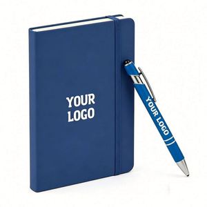 Custom Printed Pu Leather A5 <b>A6</b> Size Thread Binding Notebook Office School Paper Cover Journal <b>Diary</b> - Product Image 1