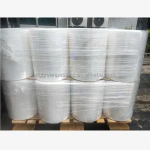 hot sell transparent clear roll packing Wrap shrink film stretch wrap Pallet wrapping lldpe jumbo stretch film