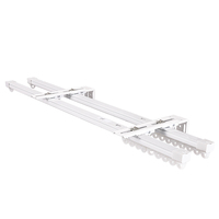 Riel de Cortina Curvo de Aluminio Sólido, Forma Personalizada, Accesorio para Riel de Cortina de Ventana en Forma de Baya