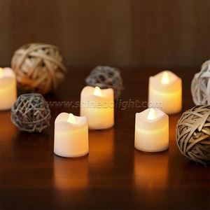 Bougies à <span class=keywords><strong>Led</strong></span> avec piles <span class=keywords><strong>pour</strong></span> mariage, noël, fête d'anniversaire, bougies sans flamme scintillantes, bougies chauffe-plat, <span class=keywords><strong>lampe</strong></span> de poche - Product Image 2