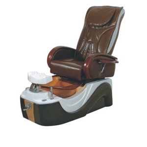 เก้าอี้นวดเท้าสำหรับร้านทำเล็บไฟเบอร์กลาสพร้อมอ่างแช่เท้า - Product Image 1