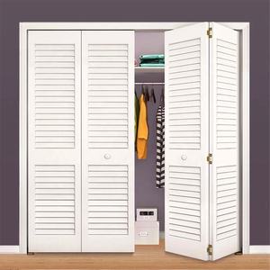 <span class=keywords><strong>Puerta</strong></span> divisoria plegable <span class=keywords><strong>de</strong></span> guardarropa o dormitorio interior personalizada <span class=keywords><strong>puerta</strong></span> plegable <span class=keywords><strong>de</strong></span> madera maciza blanca <span class=keywords><strong>en</strong></span> <span class=keywords><strong>forma</strong></span> <span class=keywords><strong>de</strong></span> acordeón - Product Image 1