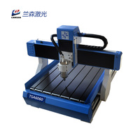 Passe-temps de bureau 3 axes CNC routeur Machine Table coulissante 3D pour métal bois PVC gravé coupe Mach3 système de contrôle moteur moteur