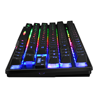 Clavier et souris de jeu mécanique Combo rvb, prix d'usine, Interface de Type d'origine sans fil pour les produits matériels PC