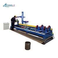Manipulateur de soudage de réservoirs CNC automatique à couture circulaire/longitudinale, longueur 1000 mm, capacité de charge 300 kg, avec torche TIG simple