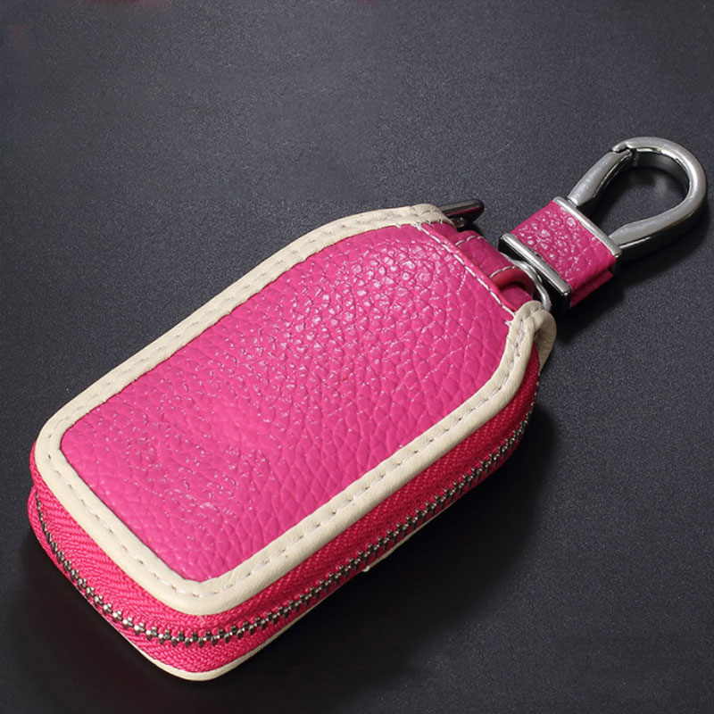 Car Key Case - Universal PU Leather TPU Protective Cover for Mercedes-Benz, BMW, Toyota | Anti-Loss