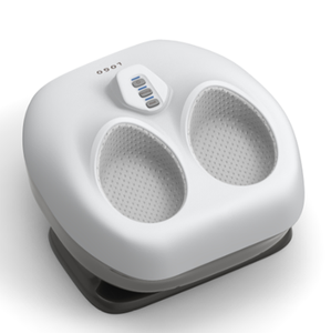 Masajeador de pies eléctrico con características de sacudida y oscilación que incluyen masajeador de piernas y rodillo de masaje - Product Image 4