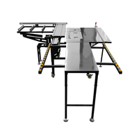 Nouveau produit très demandé : Scie à onglet coulissante mécanique WJ600, Scie de table coulissante pour le travail du bois