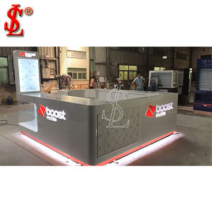 <span class=keywords><strong>Escaparate</strong></span> de teléfono móvil de cristal <span class=keywords><strong>cerrado</strong></span> personalizable con iluminación LED Contador de teléfono móvil Accesorios electrónicos Gabinete y quiosco - Product Image 5