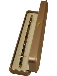 ODM/OEM Fabricante Preço Especial Titanium Aço Ímã Pulseira De Ouro Pedra De Germânio Hipoalergênico Alivia O Stress Da Dor - Product Image 3