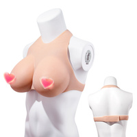 OEM/ODM Body en silicone avec prothèses mammaires artificielles volumineuses à porter autour du cou pour travestis, cosplay et personnes transgenres