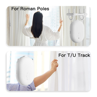 Control Remoto Inalámbrico Inteligente para Cortinas Automáticas RSH con BLE 5.0, Compatible con Tuya, Alexa y Google Home, Motor Abrepuertas Robótico para Android