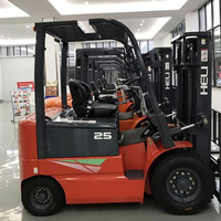 Forklift Listrik Mini HELI 2.5t dengan Tiang Tiga Tingkat CPD25