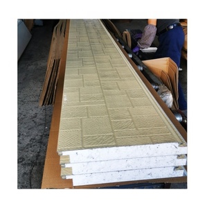 Thân thiện với môi nhẹ tường EPS/PU Tấm bánh sandwich cấu trúc cách điện Panels cho sips nhà - Product Image 5