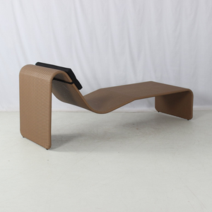 <span class=keywords><strong>Tumbona</strong></span> de Ratán Sintético Marrón para Exteriores, Ideal para Hoteles y Piscinas, <span class=keywords><strong>Tumbona</strong></span> Individual para Tomar el Sol - Product Image 5