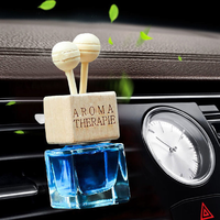 Diffuseur de parfum de voiture moderne 10 ml avec logo personnalisé, clip de ventilation, désodorisant de voiture de luxe longue durée