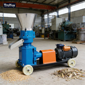 เครื่องบดอาหารสัตว์อัตโนมัติและเครื่องอัดเม็ดแบบรวมสำหรับทำอาหารเม็ดสำหรับ<span class=keywords><strong>ปลา</strong></span> สุกร ไก่ และเป็ด - Product Image 1