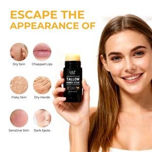 Hautpflege Grasgefütterter Rindertalg und Honig Balsam-Stick Feuchtigkeitsspendend für Trockene Haut Unparfümierter Rindertalg-Balsam-Stick - Product Image 4