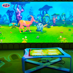 Jeu de dessin par projection immersive, solution de peinture numérique interactive par projection murale pour parcs de trampolines - Product Image 5