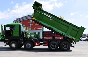 รถบรรทุกฮาวโอ 8x4 ยูโร 2 ดีเซล รถบรรทุกขนาดเล็กใหม่สำหรับงานเหมือง รถดัมพ์ 10 ล้อ รถบรรทุกเทท้าย 11-20 ตัน พวงมาลัยซ้าย กล้องมองหลัง 251-350 แรงม้า 6-8 ลิตร - Product Image 3