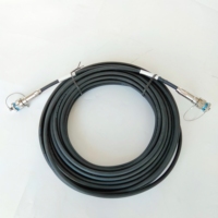 Série ZLTC D38999 Standard CircularC 4 cœurs prise et prise J599/26KC04B1N assemblage de câble à fibre optique