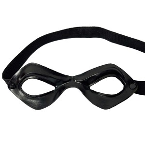 Umbrella Academy Black Eye Half Face Mask Disfraz de Halloween ecológico - Product Image 2