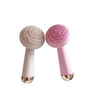 Cepillo Facial Sónico de Silicona Antibacterial HQ Mixed Proc Discount con Bolas Giratorias, 4 Velocidades, Limpiador de Poros, Limpieza Profunda - Product Image 3