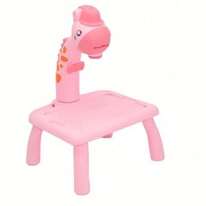 Elarve Nouveau Design Table de Dessin et de Peinture Éducative pour Enfants avec Projecteur d'Images - Product Image 1