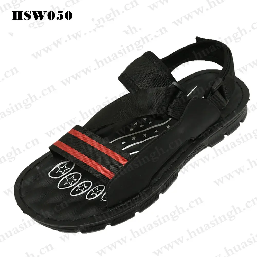 LXG,factory cheap price foot message casual men sandals open toe oversize sweat proof summer beach shoes HSW050