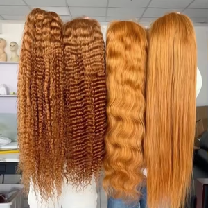 Perruque Lace Front Water Wave en Cheveux Humains Brésiliens Ombré <span class=keywords><strong>Blond</strong></span> Miel avec Mèches, 30 Pouces, Full HD, Sans Colle, pour Femmes - Product Image 6
