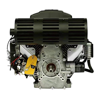 Motor de Gasolina Loncin de Servicio Pesado, 15.5KW, 21HP, Bicilíndrico en V, 740cc, OHV, 4 Tiempos, Refrigerado por Aire, Arranque Eléctrico, para Maquinaria Industrial