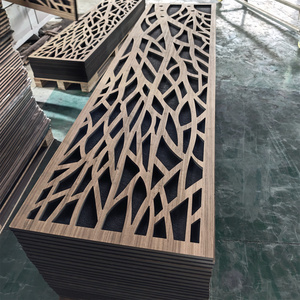 Panneau acoustique insonorisant Akupanels, décoration murale, panneaux muraux en bois pour <span class=keywords><strong>studio</strong></span> d'enregistrement - Product Image 1