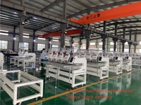 Máquina de Bordar Computarizada Industrial YUNFU Dahao A15 de 6 Cabezales para Gorras con Motor Barudan Nuevo y Usado para Talleres de Impresión