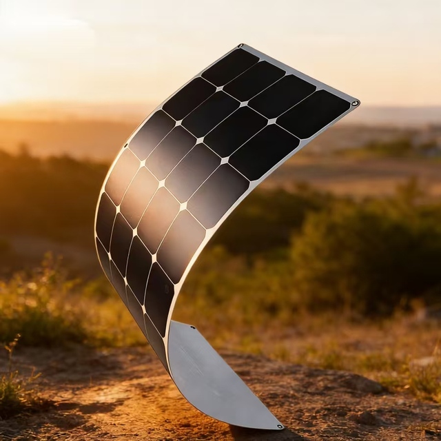 Portable Foldable Flexible Customizable Solar Panel. Space-saving High Efficiency for RV and Yacht Energy Needs